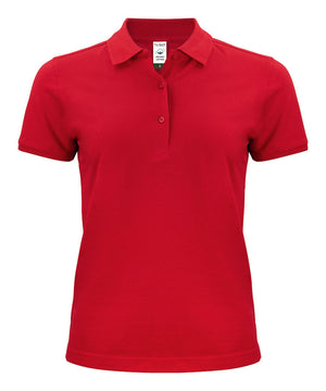 Classic OC Polo - Kvinder - Rød - Clique 028265 - Modekompagniet.dk