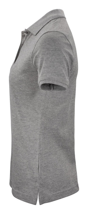 Classic OC Polo - Kvinder - Grey Melange - Clique 028265 - Modekompagniet.dk