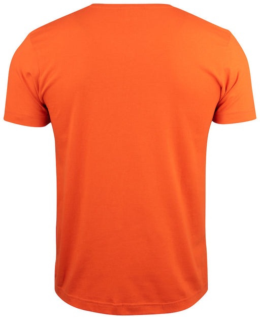 Basic-T V-neck - Herre - Orange - Clique 029035 - Modekompagniet.dk