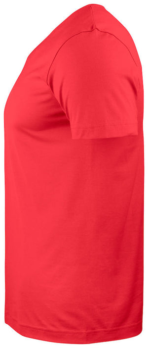 Basic-T V-neck - Herre - Rød - Clique 029035 - Modekompagniet.dk