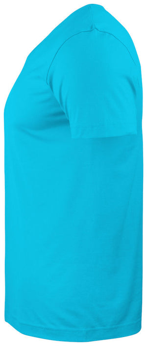 Basic-T V-neck - Herre - Turkis - Clique 029035 - Modekompagniet.dk