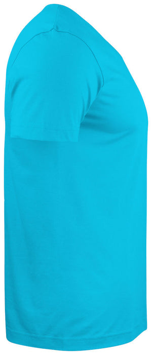 Basic-T V-neck - Herre - Turkis - Clique 029035 - Modekompagniet.dk