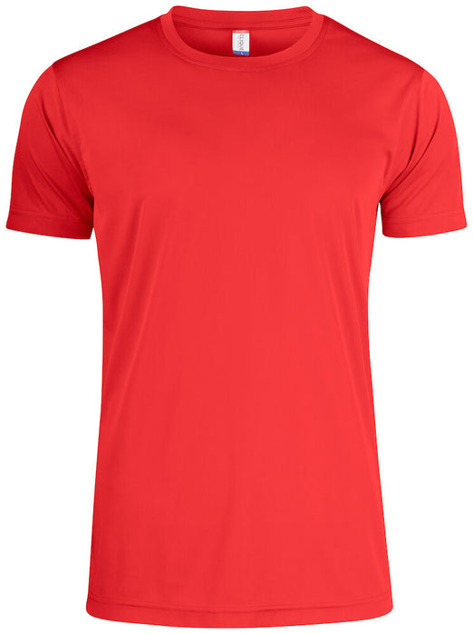Basic Active T-Shirt Herre, Rød - Clique 029038