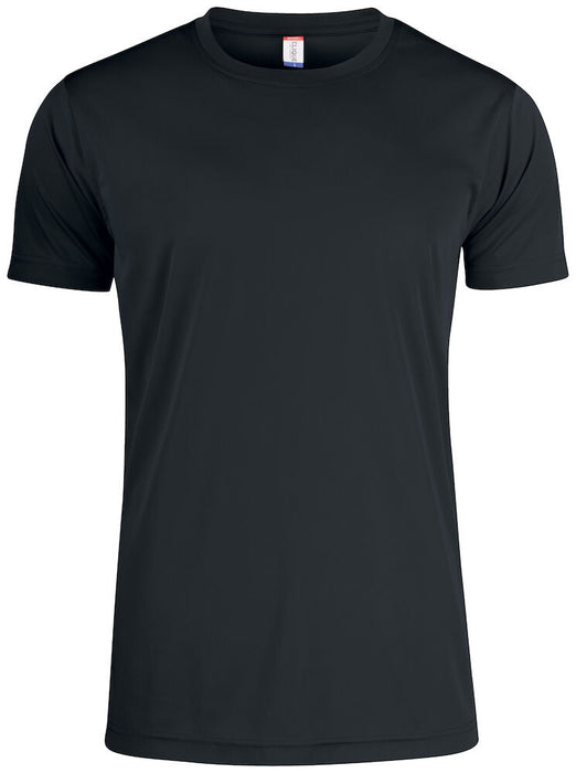 Basic Active T-Shirt Herre, Sort - Clique 029038