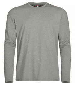 Basic Active-T LS - Herrer - Grå - Clique 029040 - Modekompagniet.dk