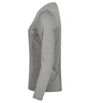 Basic Active-T LS - Kvinder - Grå - Clique 029041 - Modekompagniet.dk