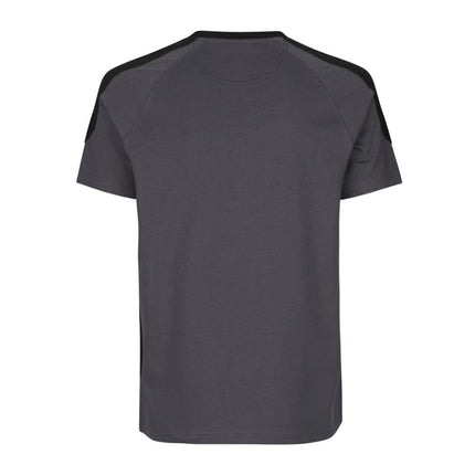 PRO Wear T-shirt med kontrastfarve - Herre- Grå - ID 0302 - Modekompagniet.dk