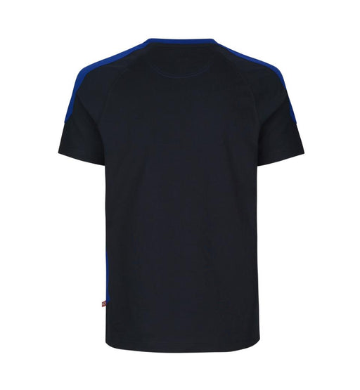 PRO Wear T-shirt med kontrastfarve - Herre - Navy - ID 0302 - Modekompagniet.dk