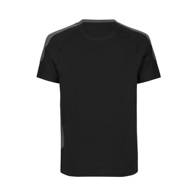 PRO Wear T-shirt med kontrastfarve - Herre - Sort - ID 0302 - Modekompagniet.dk