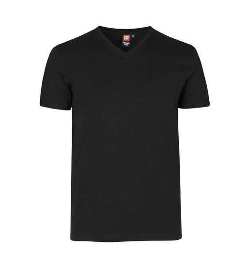 PRO Wear CARE T-shirt med V-hals - Herre - Sort - ID 0372 - Modekompagniet.dk
