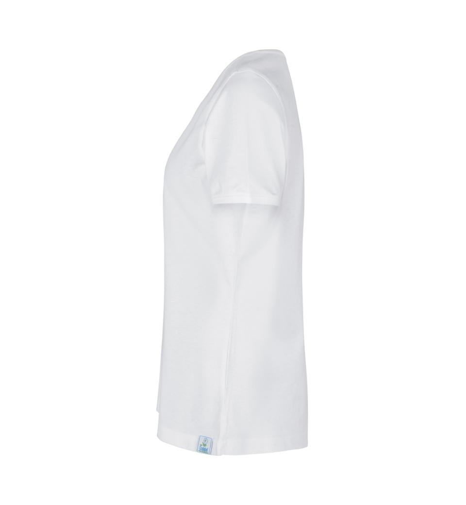 PRO wear CARE V-hals T-shirt - Dame - Hvid - ID 0373 - Modekompagniet.dk