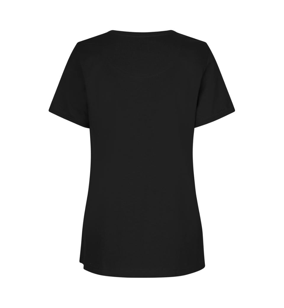 PRO wear CARE V-hals T-shirt - Dame - Sort - ID 0373 - Modekompagniet.dk