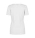 Interlock T-Shirt V-Hals Dame, Hvid - ID0506 - Modekompagniet.dk