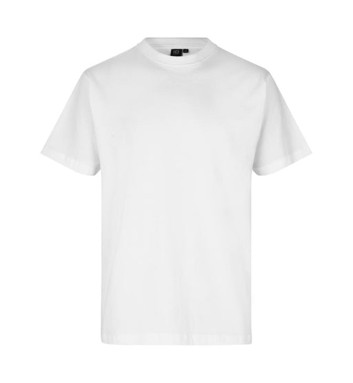 T-TIME T-shirt 100% bomuld - Hvid - ID510 - Modekompagniet.dk