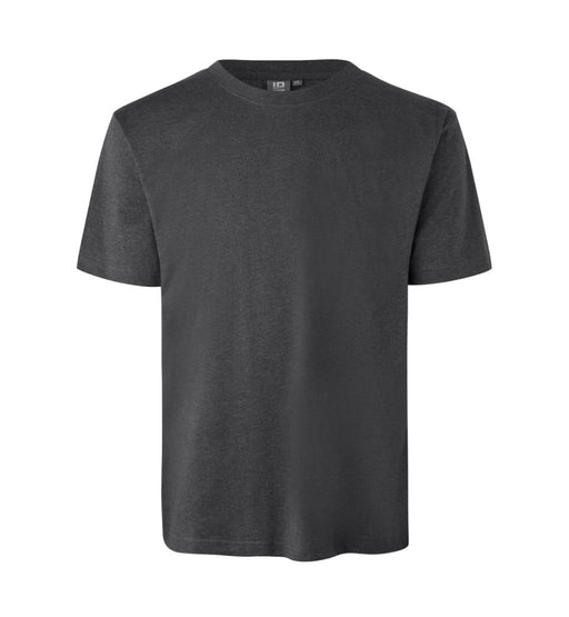 T-TIME T-shirt 100% bomuld - Mørk grå - ID510 - Modekompagniet.dk
