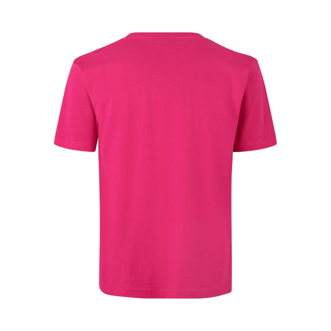 T-TIME T-shirt 100% bomuld - Lyserød - ID510 - Modekompagniet.dk
