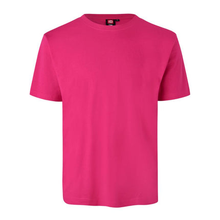 T-TIME T-shirt 100% bomuld - Lyserød - ID510 - Modekompagniet.dk