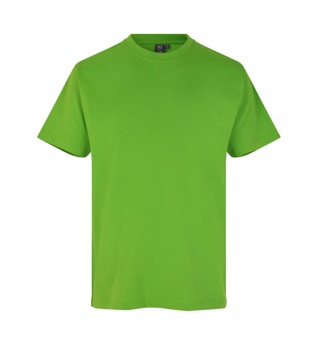 T-TIME T-shirt 100% bomuld - Grøn - ID510 - Modekompagniet.dk