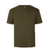 T-TIME T-shirt 100% bomuld - Oliven - ID510 - Modekompagniet.dk