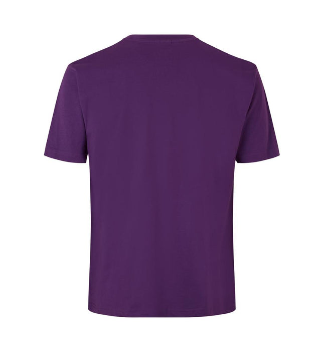 T-TIME T-shirt 100% bomuld - Lilla - ID510 - Modekompagniet.dk