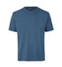 T-TIME T-shirt 100% bomuld - Indigo blå - ID510 - Modekompagniet.dk