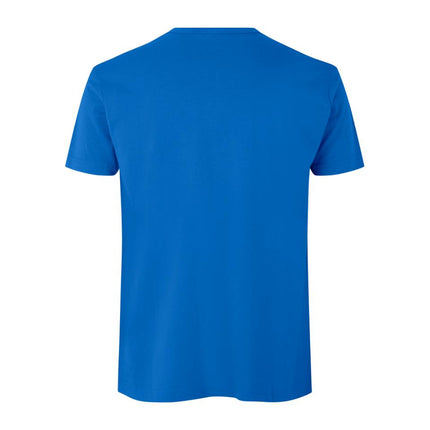 T-TIME® T-shirt med v-hals - Herre - Blå - ID 0514 - Modekompagniet.dk