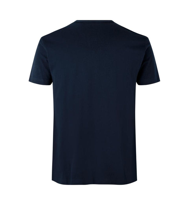 T-TIME® T-shirt med v-hals - Herre - Navy - ID 0514 - Modekompagniet.dk