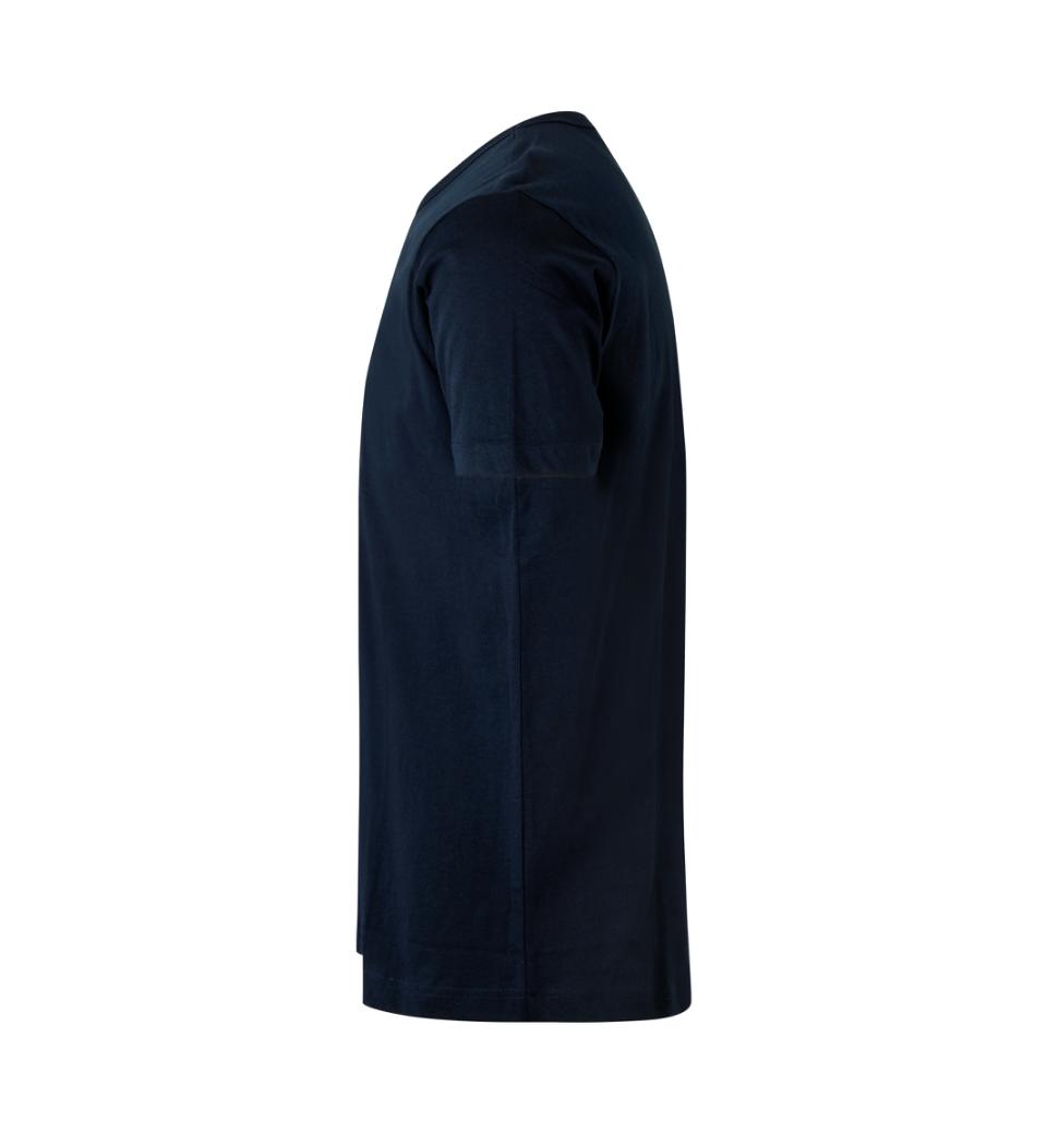 T-TIME® T-shirt med v-hals - Herre - Navy - ID 0514 - Modekompagniet.dk