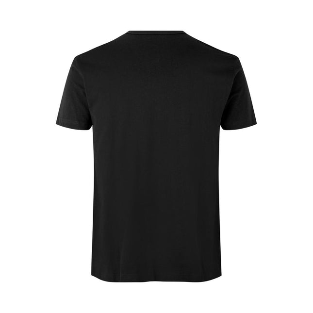 T-TIME® T-shirt med v-hals - Herre - Sort - ID 0514 - Modekompagniet.dk