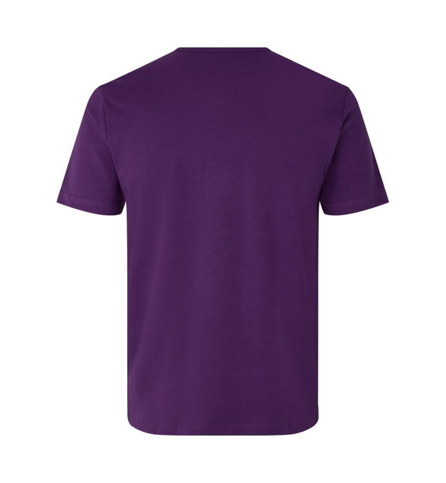 Interlock T-shirt - Herre - Lilla - ID 0517 - Modekompagniet.dk