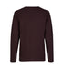Interlock T-shirt med lange ærmer - Bordeaux- ID 0518 - Modekompagniet.dk