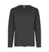 Interlock T-shirt med lange ærmer - Koks grå- ID 0518 - Modekompagniet.dk