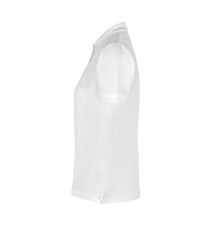 Klassisk poloshirt - Dame - Hvid - ID 0521 - Modekompagniet.dk