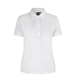 Klassisk poloshirt - Dame - Hvid - ID 0521 - Modekompagniet.dk