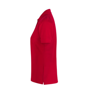Klassisk poloshirt - Dame - Rød - ID 0521 - Modekompagniet.dk