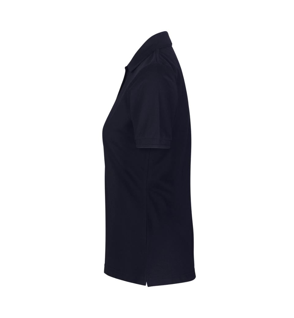 Klassisk poloshirt - Dame - Navy - ID 0521 - Modekompagniet.dk
