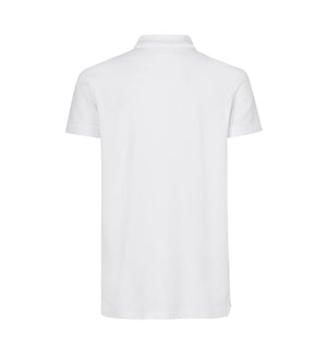 Stretch Poloshirt - Herre - Hvid - ID 0525 - Modekompagniet.dk
