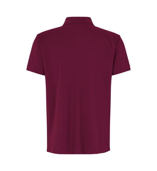 Stretch Poloshirt - Herre - Bordeaux - ID 0525 - Modekompagniet.dk