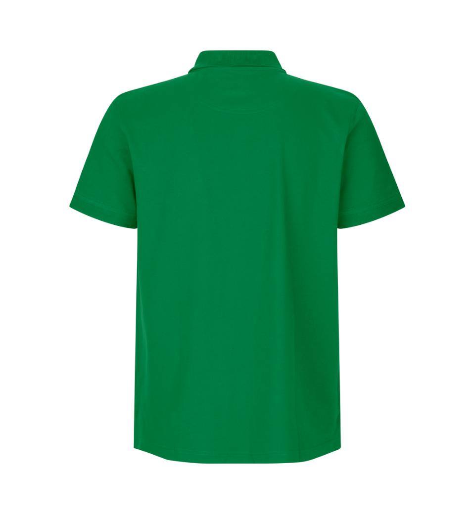 Stretch Poloshirt - Herre - Grøn - ID 0525 - Modekompagniet.dk