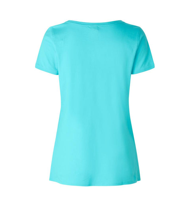 Core T-Shirt Med O-Hals Dame, Mint - ID0541 - Modekompagniet.dk