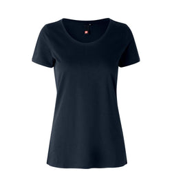 Core T-Shirt Med O-Hals Dame, Navy Blå - ID0541 - Modekompagniet.dk