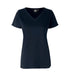 V-neck T-shirt - Dame - Navy - ID 0543 - Modekompagniet.dk