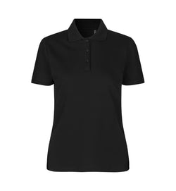 Økologisk Poloshirt - Dame - Sort - ID 0587 - Modekompagniet.dk