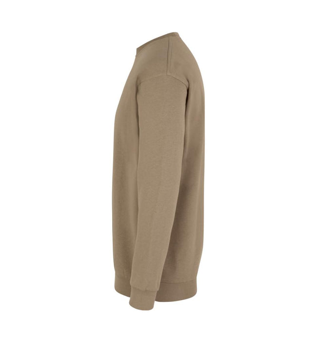 Klassisk sweatshirt - Unisex - Sand - ID600 - Modekompagniet.dk