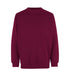 Klassisk sweatshirt - Unisex - Bordeaux - ID600 - Modekompagniet.dk