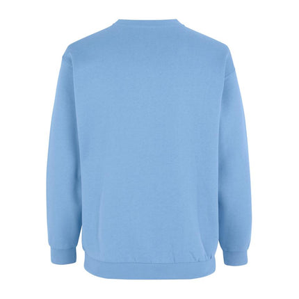 Klassisk sweatshirt - Unisex - Lys blå - ID600 - Modekompagniet.dk