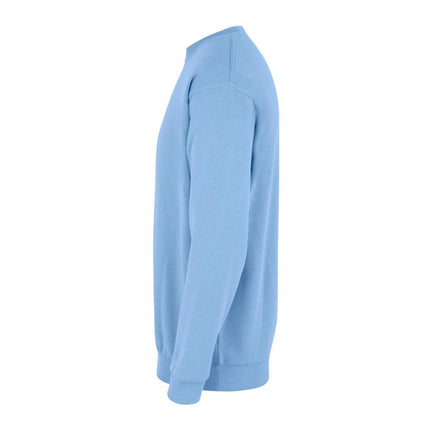 Klassisk sweatshirt - Unisex - Lys blå - ID600 - Modekompagniet.dk