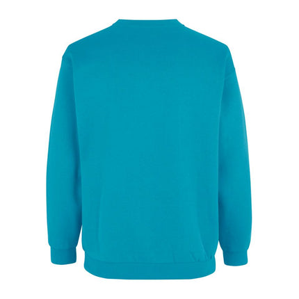 Klassisk sweatshirt - Unisex - Turkis - ID600 - Modekompagniet.dk