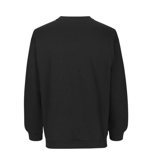 Klassisk sweatshirt - Unisex - Sort - ID600 - Modekompagniet.dk