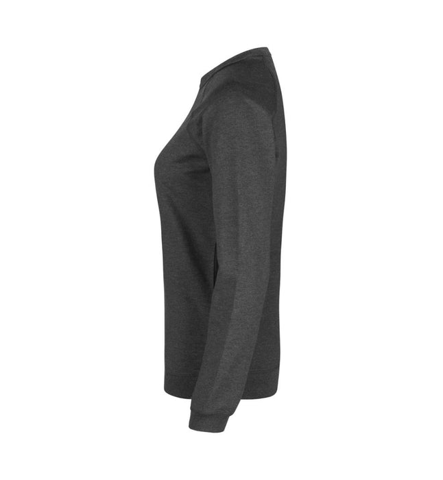 CORE O-neck Sweatshirt - Dame - Mørk grå - ID 0616 - Modekompagniet.dk